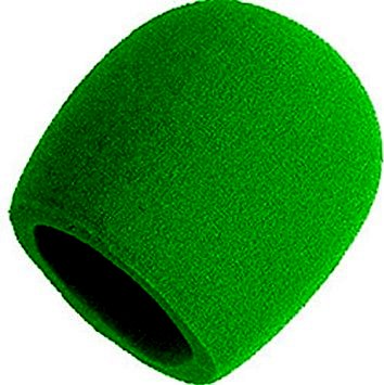 Shure A58WS-GRN tuulisuoja SM58 vihreä - Tuulisuojat - A58WS-GRN - 1