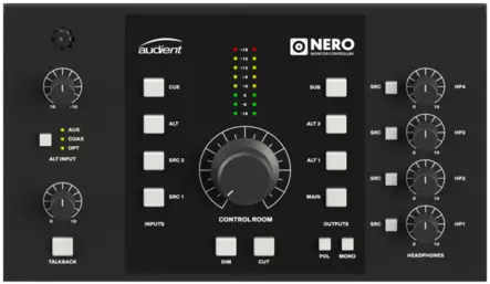Audient Nero kontrolleri - Volume- ja monitoriohjaimet - NERO - 2