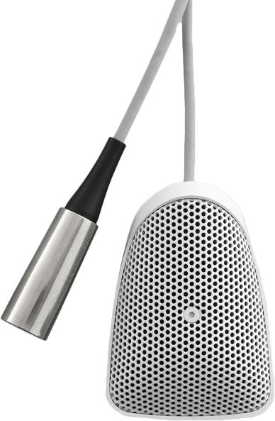 Shure Centraverse CVB W/O pallokuvioinen asennusmikrofoni, valkoinen - Asennusmikrofonit - CVB-WO - 2