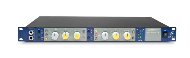 Focusrite ISA TWO 2-kanavainen etuaste - Etuasteet, kompressorit ja EQ:t - 7FOISATWO - 1