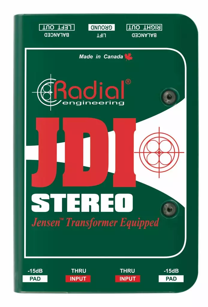 Radial JDI Stereo DI-boksi - DI-boksit - JDISTEREO - 1