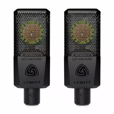 Lewitt LCT 440 PURE stereo pari - Isokalvoiset kondensaattorimikrofonit - LCT440PURE-SP - 1