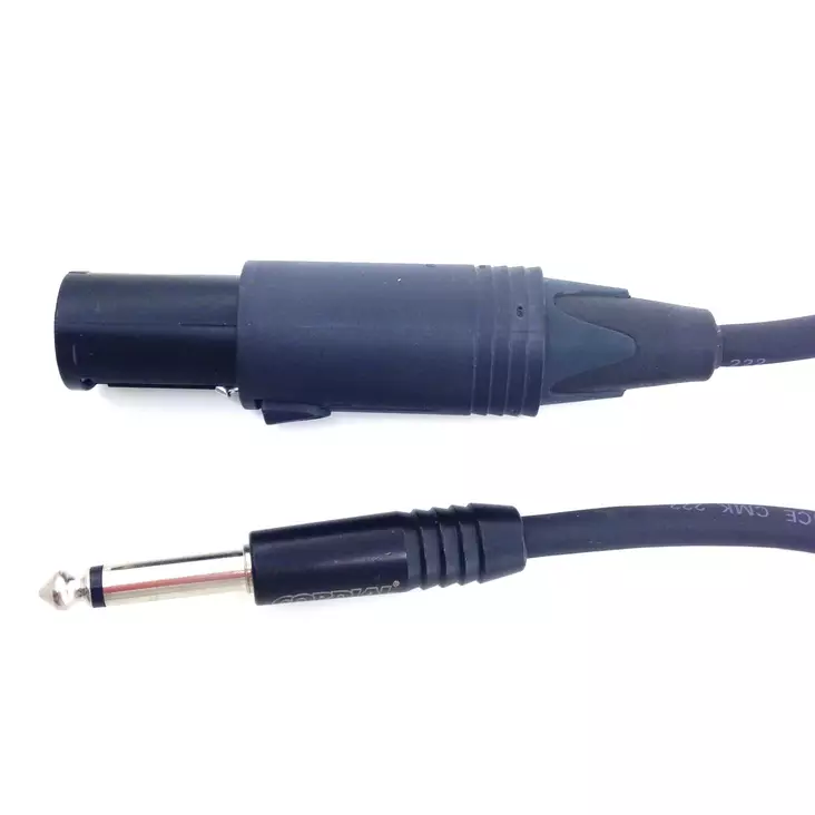 Cordial CPM 10 CONV-P XLRu/n - TS, 10m - XLR - Plugi 6,3mm -kaapelit - CPM10CONV-P - 1