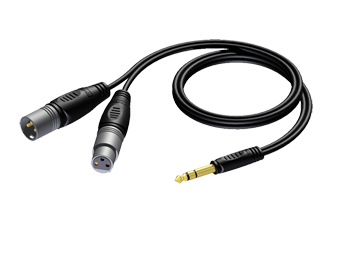 Procab REF709/3 XLR inserttikaapeli 3 m - Inserttikaapelit - APRREF709-3P - 1