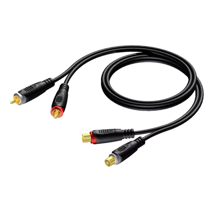 Procab REF850 RCA-jatkokaapeli 5 m - RCA - RCA -kaapelit - APRREF850-5P - 1