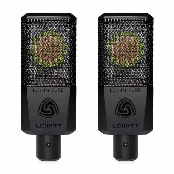 Lewitt LCT 440 PURE stereo pari - Isokalvoiset kondensaattorimikrofonit - LCT440PURE-SP - 1