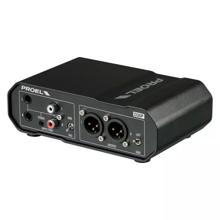 Proel D20P stereo DI-boxi - DI- ja Reamp-boksit - PRD20P - 1