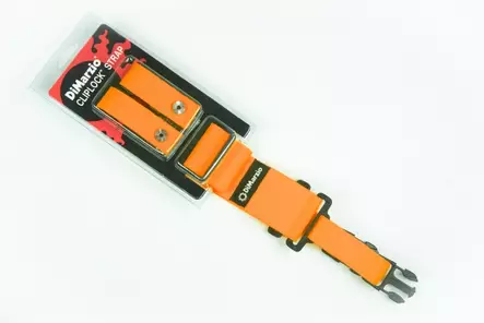 DiMarzio DD2200OR Cliplock Neon Orange kitarahihna oranssi - Kitarahihnat - DMDD2200OR - 2