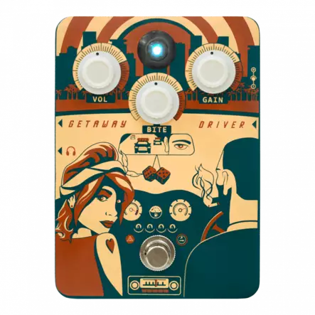 Orange Getaway Driver Overdrive pedaali - Kitaraefektit ja -pedaalit - YOEGETTAWAYDRIVER - 1