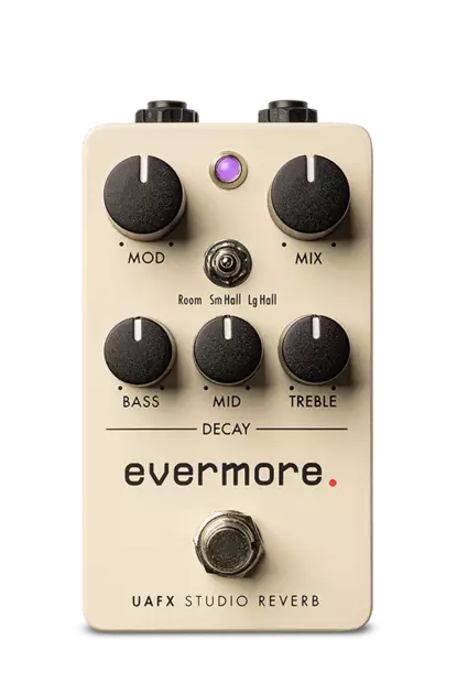 Universal Audio UAFX Evermore Studio Reverb - Kitaraefektit ja -pedaalit - GPS-EVMR - 1