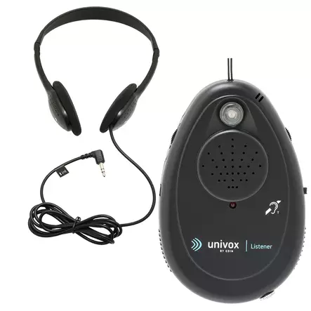 Univox Listener sis. kuulokkeet, silmukkakuuntelulaite - Muut tuotteet - LISTENER - 1