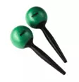 Nino Percussion NINO582GR marakassit, vihreä - Perkussiot - NINO582GR - 1
