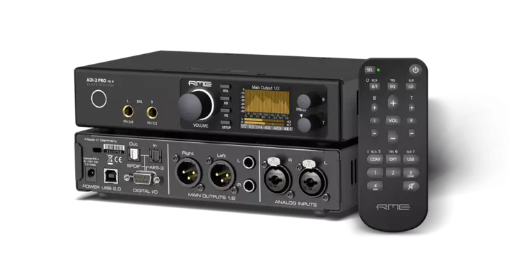 RME ADI-2 Pro FS R Black Edition AD/DA -muunnin - DAC:t ja AD/DA-muuntimet - 7RMADI2PROFSR - 1