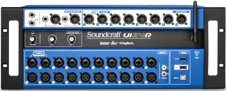 Soundcraft Ui24R digitaalimikseri - Digitaalimikserit - 3SCUI24R - 1