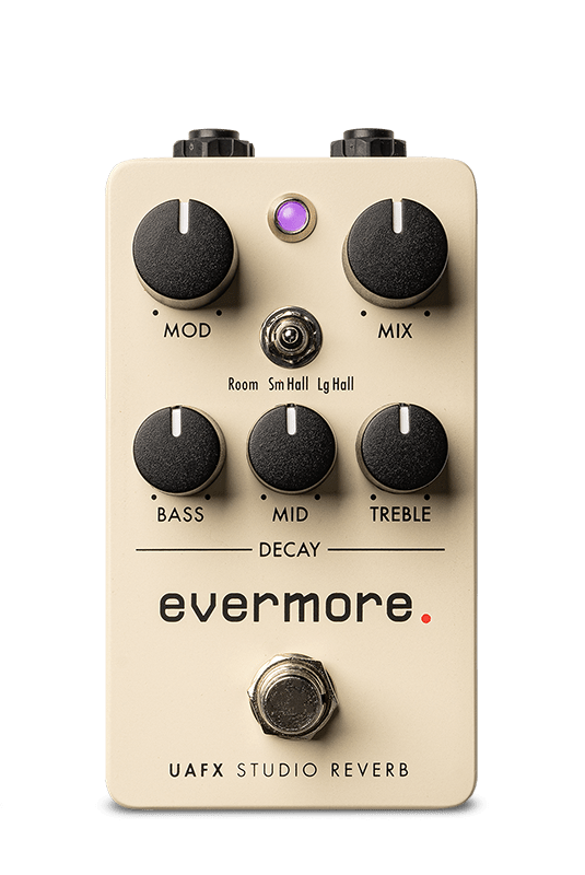 Universal Audio UAFX Evermore Studio Reverb - Kitaraefektit ja -pedaalit - GPS-EVMR - 1