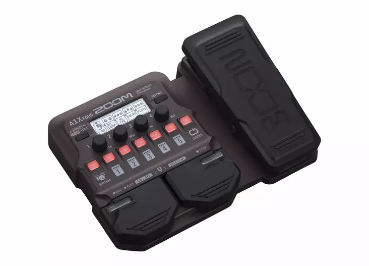 Zoom A1X Four multiefektipedaali akustisille instrumenteille - Kitaraefektit ja -pedaalit - YZOA1XFOUR - 1