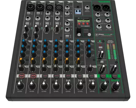 Mackie ProFX10v3+ mikseri - Klubi-mikserit, 8-16 kanavaa - PROFX10V3PLUS - 1
