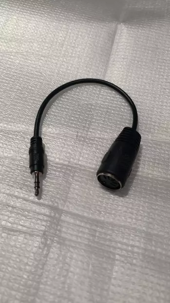 SPS Midi-trs adapteri, 10 cm - Adapterit ja adapterikaapelit - SPSMIDITRS - 1