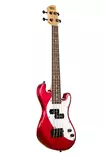 Kala U-Bass Solid Body Metallic red bassoukulele - Ukulelet - YKLUBASS-SB-RD-FS - 2