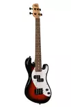 Kala U-Bass Solid Body Tobacco Burst bassoukulele - Ukulelet - YKLUBASS-SB-TB-FS - 2