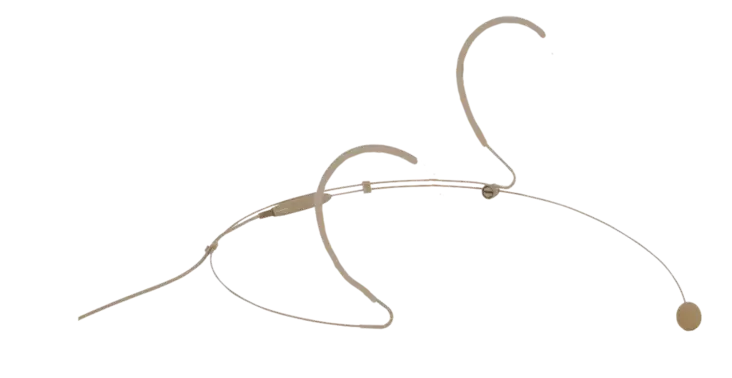 Audac CMX726/S pääpantamikrofoni, beige - Headset-pääpantamikrofonit - AUDCMX726S - 1