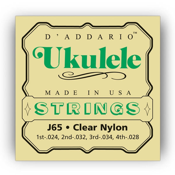 D'Addario EJ65S Soprano ukulele kielisarja - Kielet - EJ65S - 1