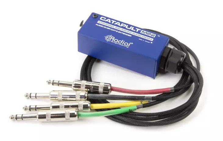 Radial Catapult Mini TRS audio snake - Splitterit ja adapterit CAT - CATAPULT-MINI-TRS - 1