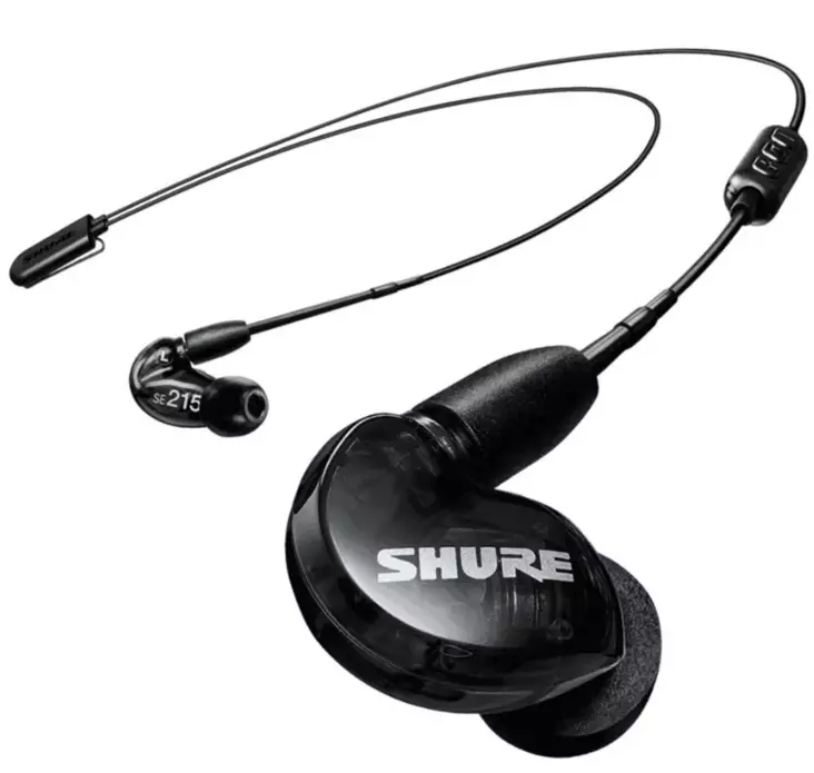 Shure SE215-K-BT2 Black In-Ear kuulokkeet - In-ear-kuulokkeet (nappikuulokkeet) - SE215-K-BT2-EFS - 1