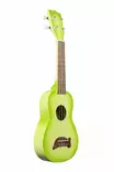 Kala Soprano Dolphin Bridge Green Apple Burst ukulele - Ukulelet - YKLMK-SDGRNBURST - 3