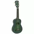 Kala Soprano Dolphin Bridge Greenburst ukulele - Ukulelet - YKLMK-SDGNBURST - 1