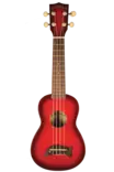 Kala Soprano Dolphin Bridge Redburst ukulele - Ukulelet - YKLMK-SDRDBURST - 1