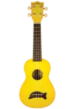 Kala Soprano Dolphin Bridge Yellowburst ukulele - Ukulelet - YKLMK-SDYLBURST - 1
