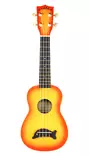 Kala Soprano Doplhin Bridge Orangeburst ukulele - Ukulelet - YKLMK-SDORBURST - 1