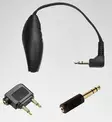 Shure EAADPT-Kit, lentokoneadapterikitti - Kuulokekaapelit ja -jatkokaapelit - EAADPT-KIT - 2