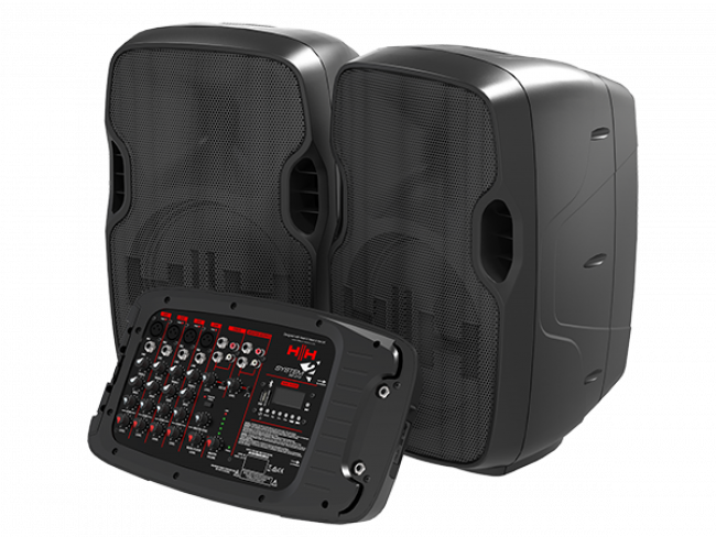 HH S2-210 PA aktiivi-PA-setti - Kaiutinjärjestelmät - HHS2-210-SET - 1