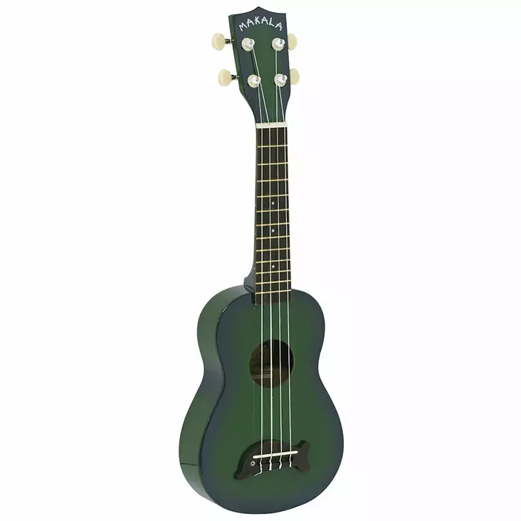 Kala Soprano Dolphin Bridge Greenburst ukulele - Ukulelet - YKLMK-SDGNBURST - 1