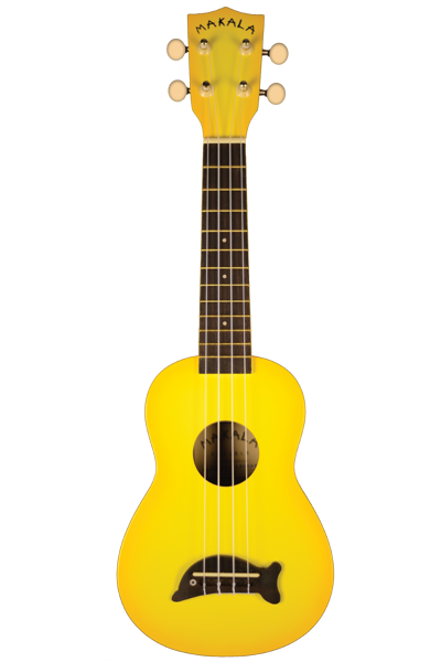 Kala Soprano Dolphin Bridge Yellowburst ukulele - Ukulelet - YKLMK-SDYLBURST - 1