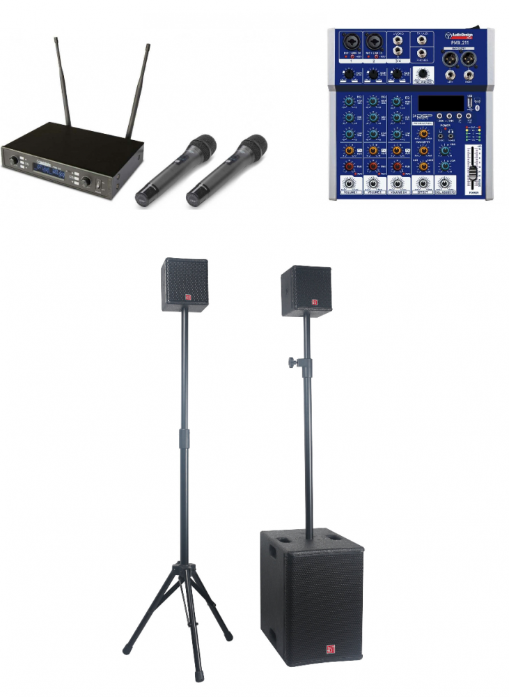 Karaoke First valmis karaokepaketti - Karaokelaitteet, -soittimet & tarvikkeet - KF-SET - 1