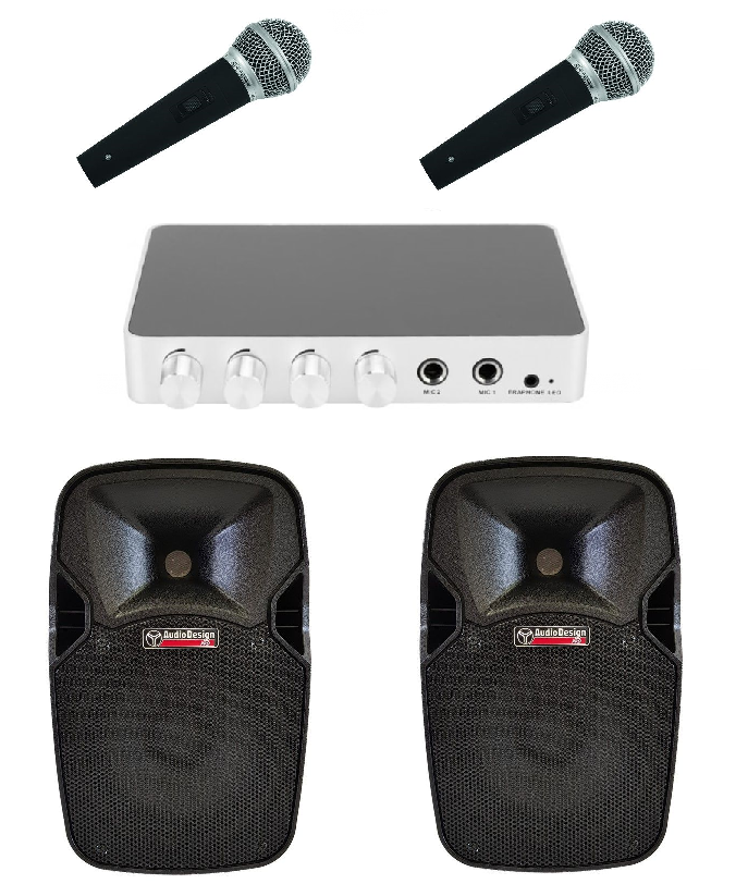 Karaoke HDMI valmis laitepaketti - Karaokelaitteet, -soittimet & tarvikkeet - KHDMI-SET - 1