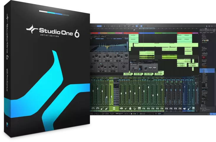 Presonus Studio One 6 Artist ohjelmisto - Ohjelmistot ja PlugIn:t - STUDIOONE6ARTIST - 1