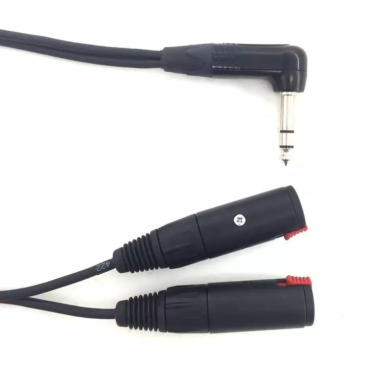 SPS Touring TRSk-2xTRSj kuulokehaarakaapeli 0,5m - Adapterit ja adapterikaapelit - SPSPREMHEADSPLIT - 1