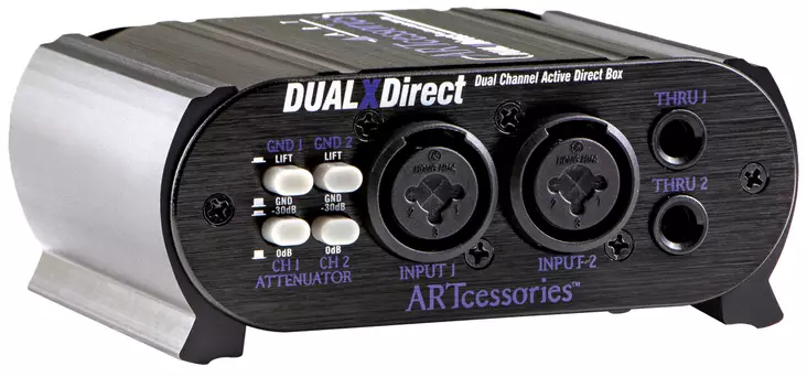 ART Dualxdirect 2-kanavainen aktiivinen DI-boksi - DI-boksit - DUALXDIRECT - 1