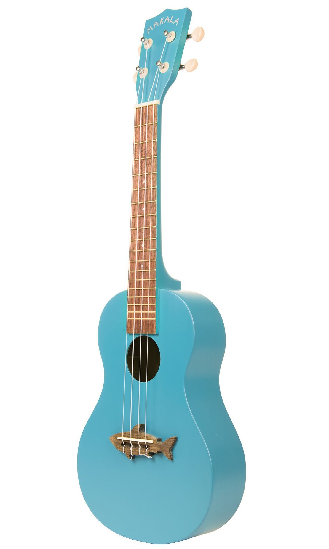 Kala Makala Concert Shark Mako Blue ukulele Kauppojenkauppa.fi