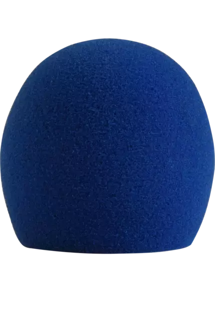 Shure A58WS-BLU tuulisuoja SM58 sininen - Tuulisuojat - A58WSBLU - 1