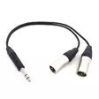 SPS Pro TRS-2xXLRu haaroitin - Adapterit ja adapterikaapelit - SPSTRSXLRU - 1