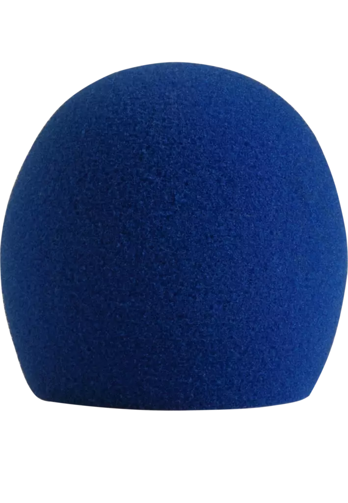 Shure A58WS-BLU tuulisuoja SM58 sininen - Tuulisuojat - A58WSBLU - 1