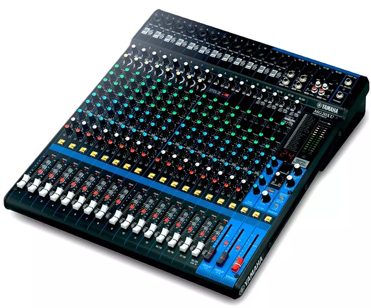 Yamaha MG20 XU mikseri - Klubi-mikserit, 8-16 kanavaa - MG20XU - 1