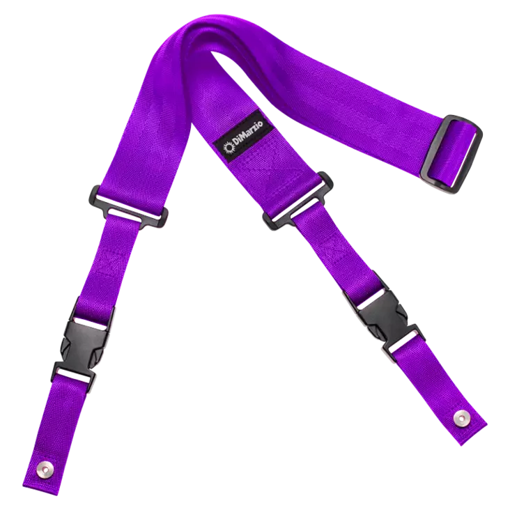 DiMarzio DD2200V Cliplock Purple kitarahihna - Kitarahihnat - DMDD2200V - 1