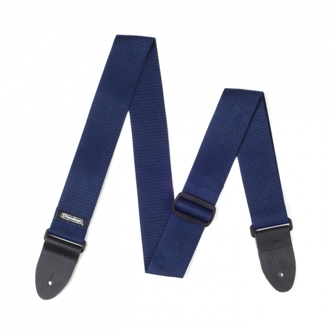 Dunlop Navy Blue Poly Strap - Kitarahihnat - D0701NV - 1
