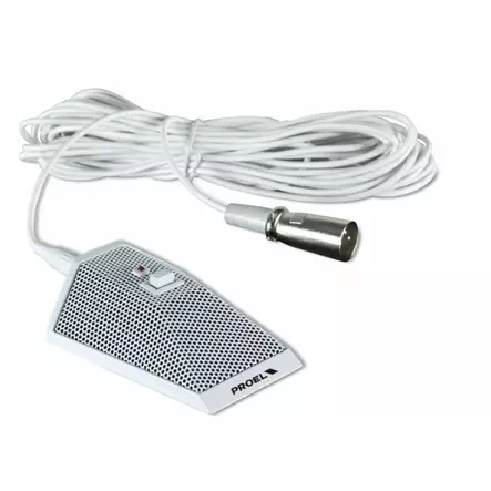 Proel MIC62 levymikrofoni, valkoinen - Asennusmikrofonit - PROELMIC62W - 1